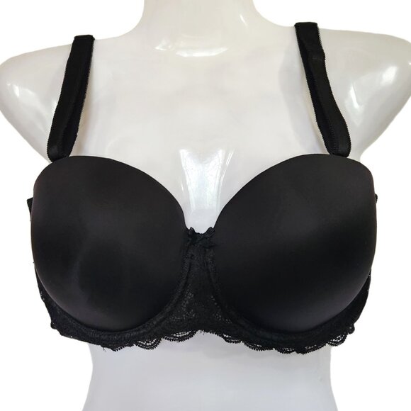 BRAND NEW Black VICTORIA'S SECRET Dream Angels Multi Way Bra 34DD - Picture 1 of 6